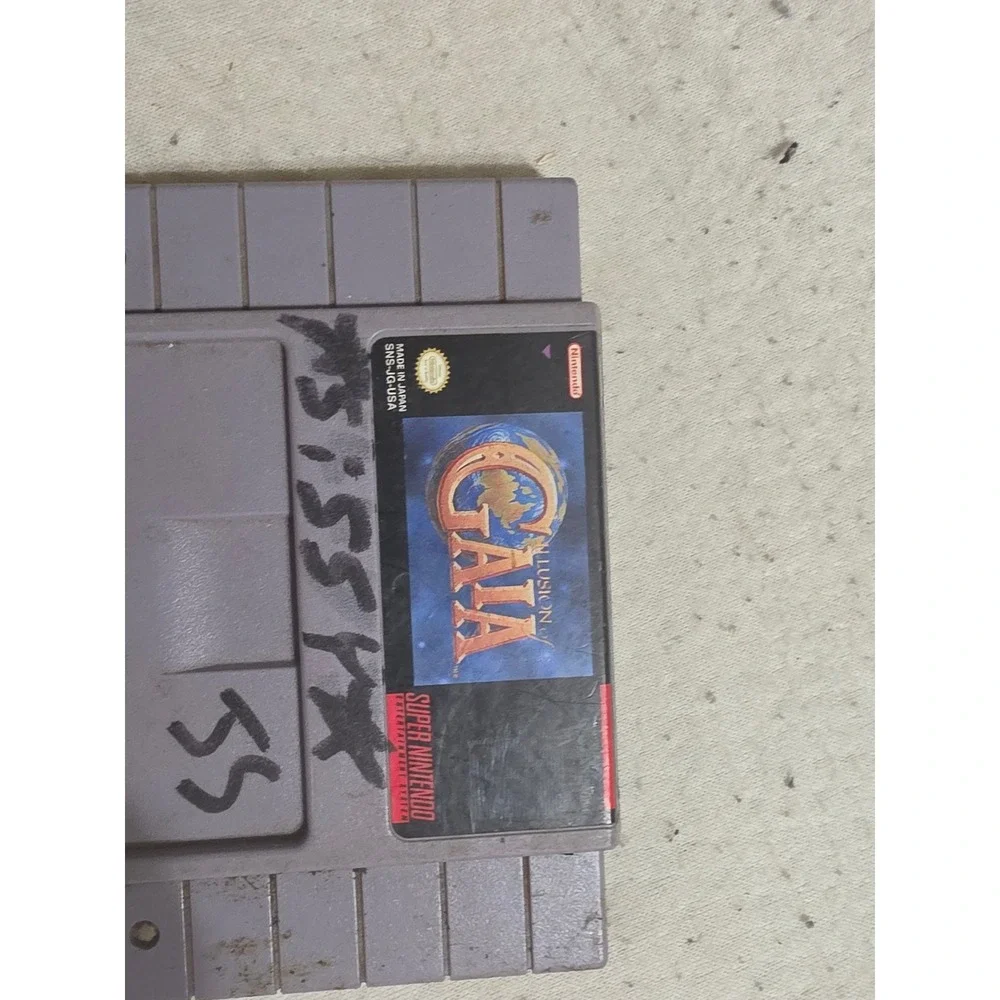 Illusion of Gaia Nintendo SNES Super Nintendo Game Cartridge SNS-JG-USA Enix